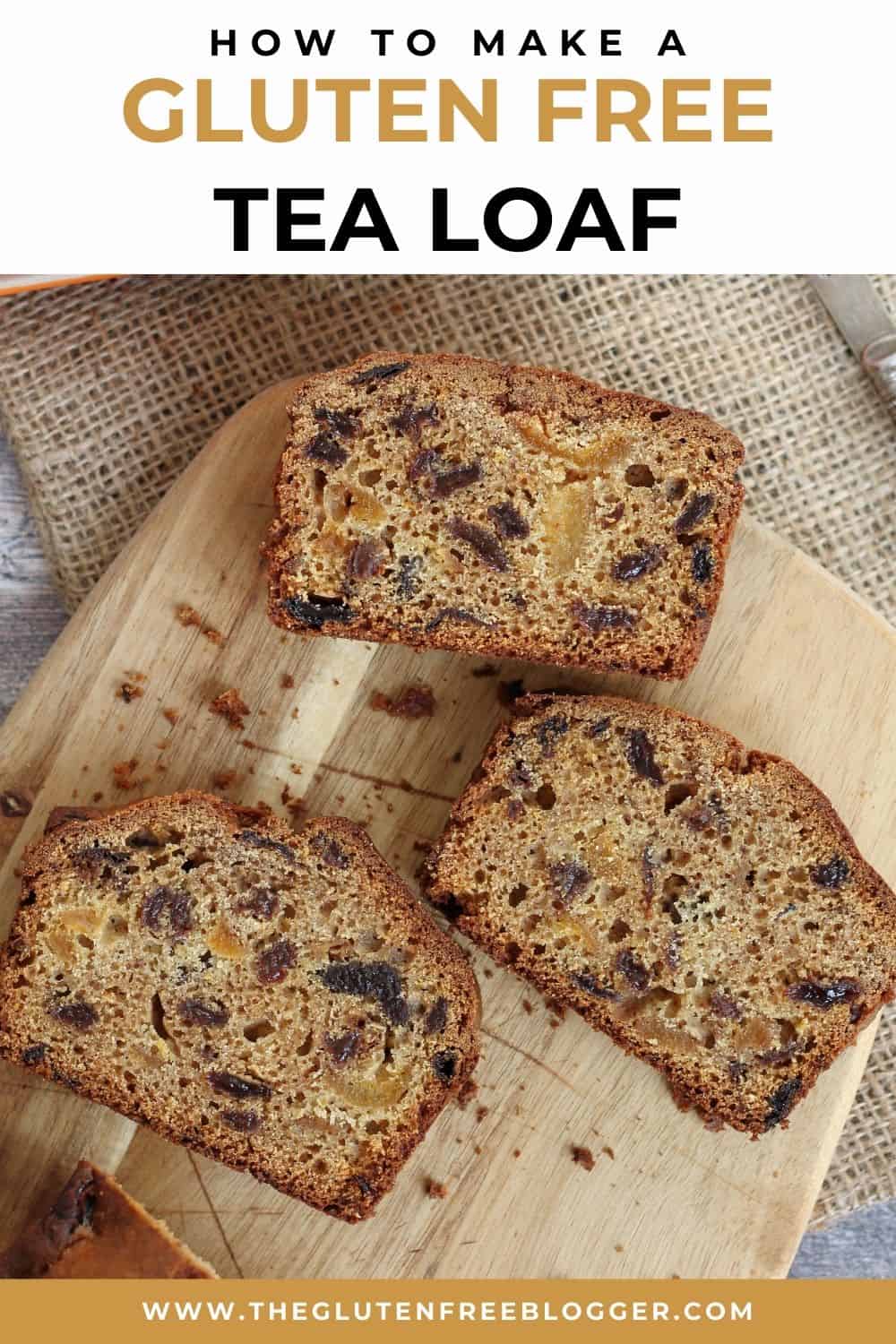 Gluten Free Tea Loaf (Fruit Cake)