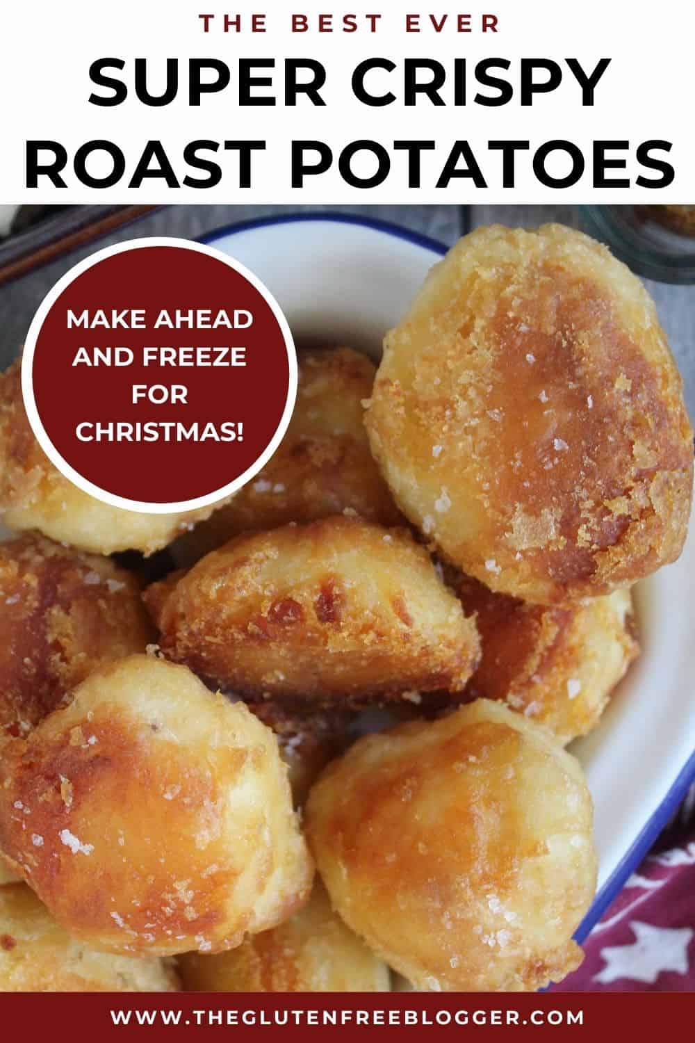 Gluten free ROAST POTATOES RECIPE - Christmas dinner side dish 
