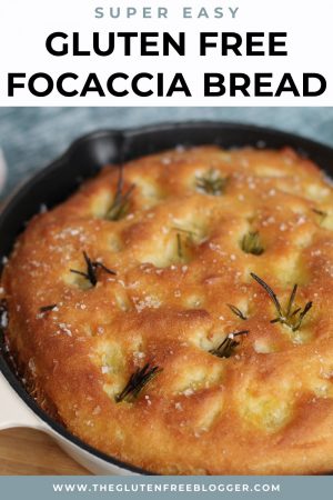 Easy Gluten Free Focaccia Bread Recipe
