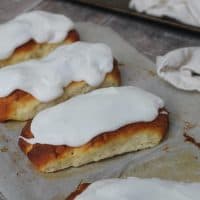 GLUTEN FREE ICED BUNS RECIPE