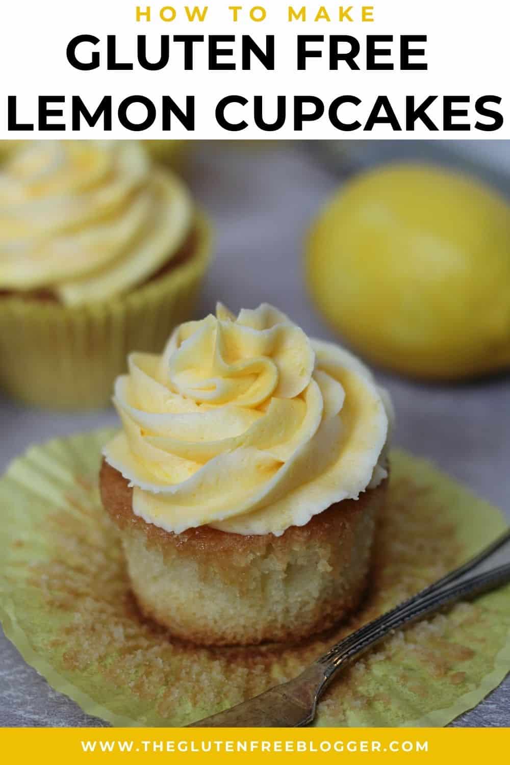 Gluten Free Lemon Drizzle Cupcakes Recipe