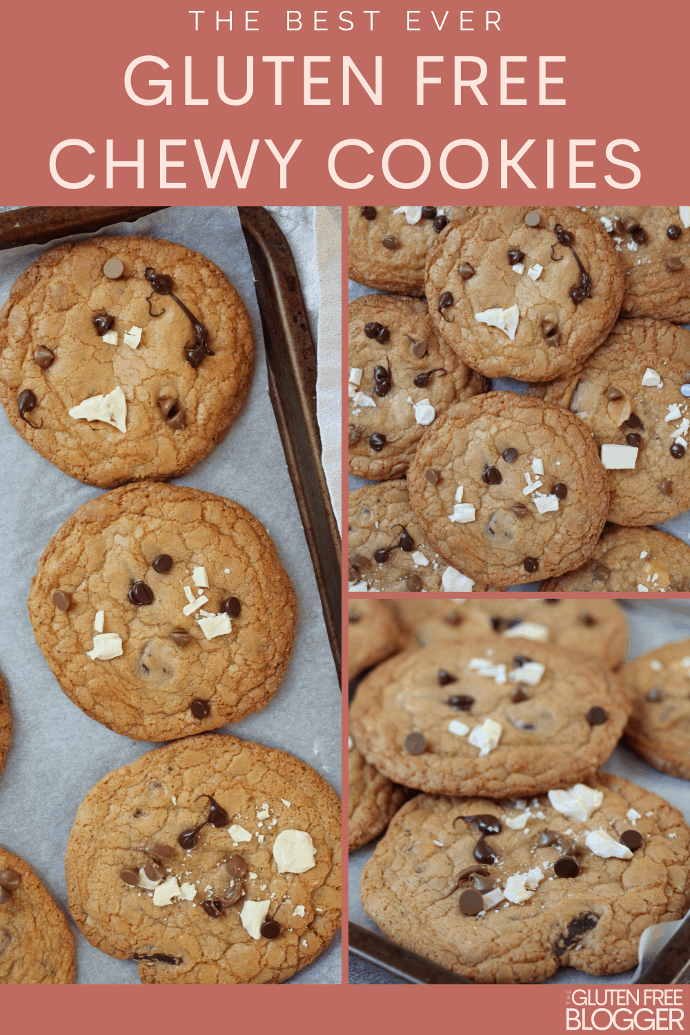 chewy gluten free cookies triple chocolate chip
