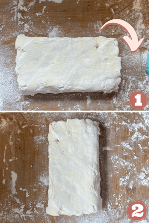 how to turn puff pastry