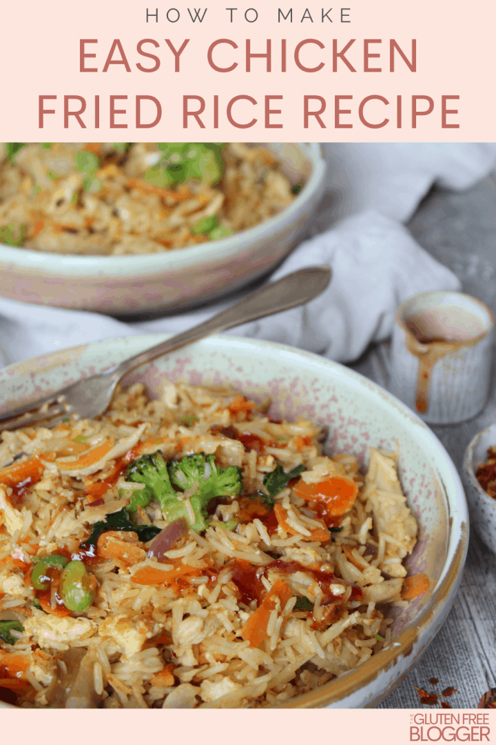 Chicken Fried Rice Recipe - The Gluten Free Blogger