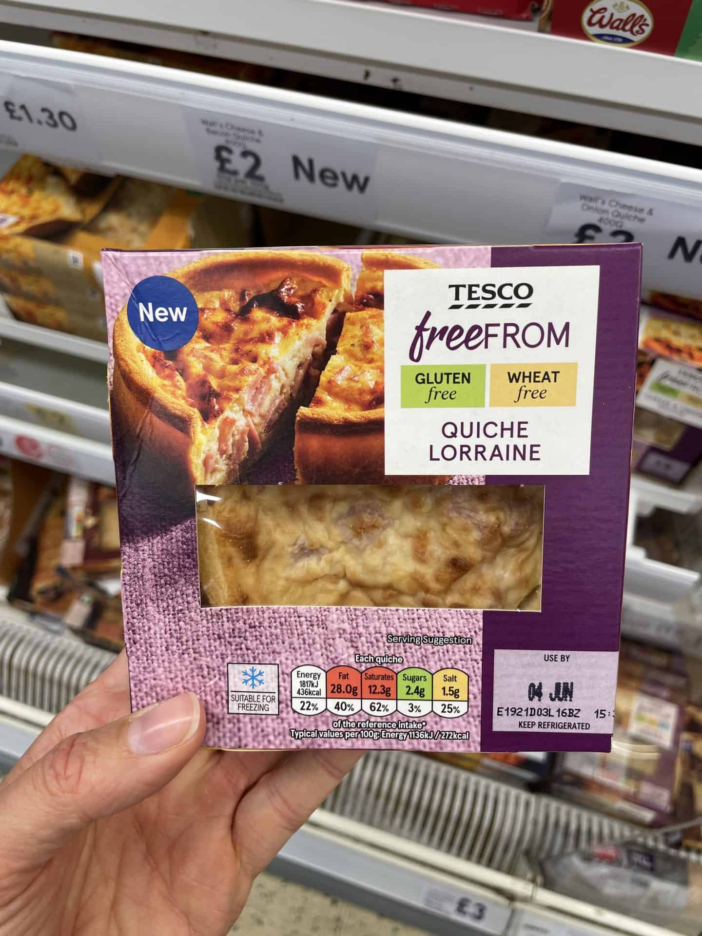 gluten free quiche lorraine tesco 2