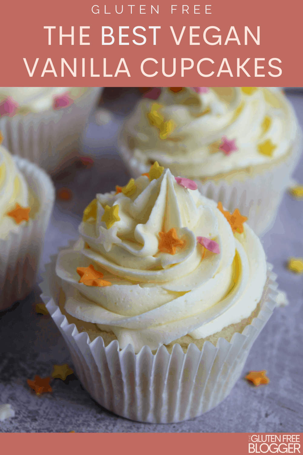 VEGAN GLUTEN FREE CUPCAKES VANILLA