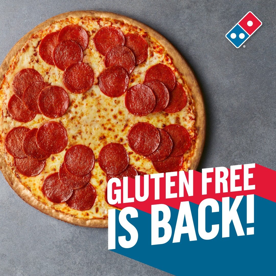 dominos gluten free pizza