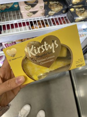 kirsty's gluten free vegan cheesecake