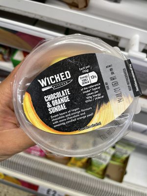 accidentally gluten free products wicked kitchen vegan chocolate orange sundae