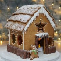 gluten free gingerbread house