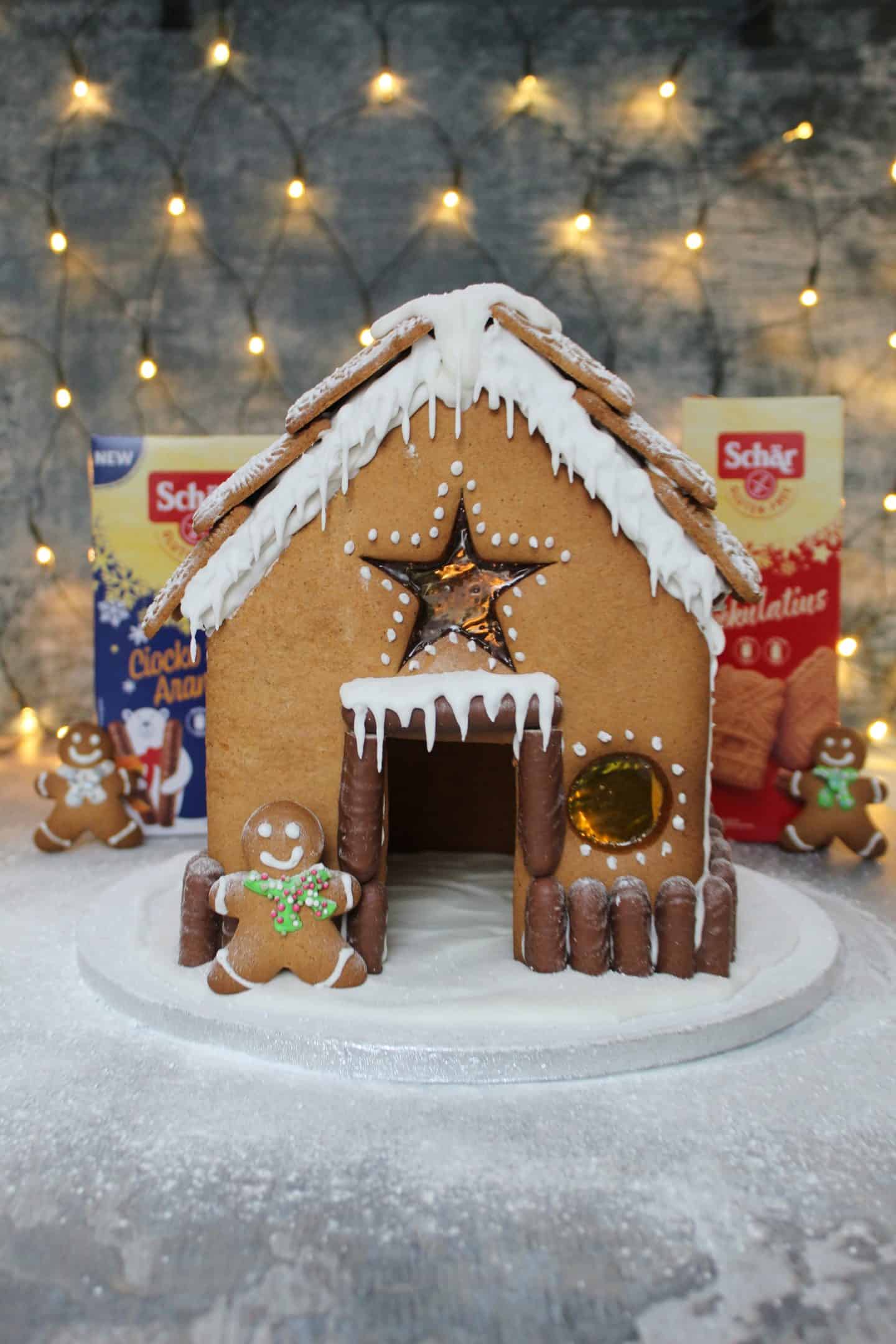 gluten free gingerbread house 