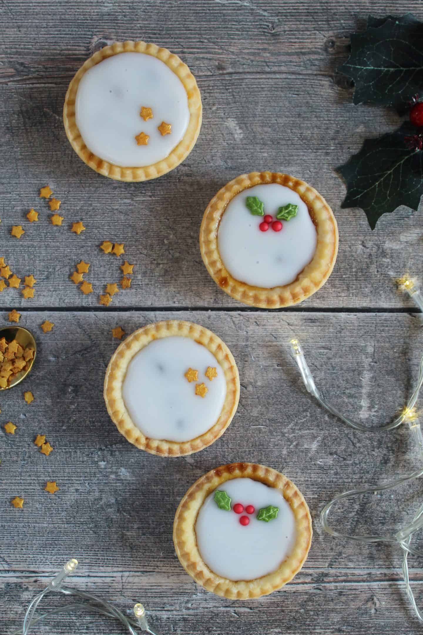 gluten free iced mince pies