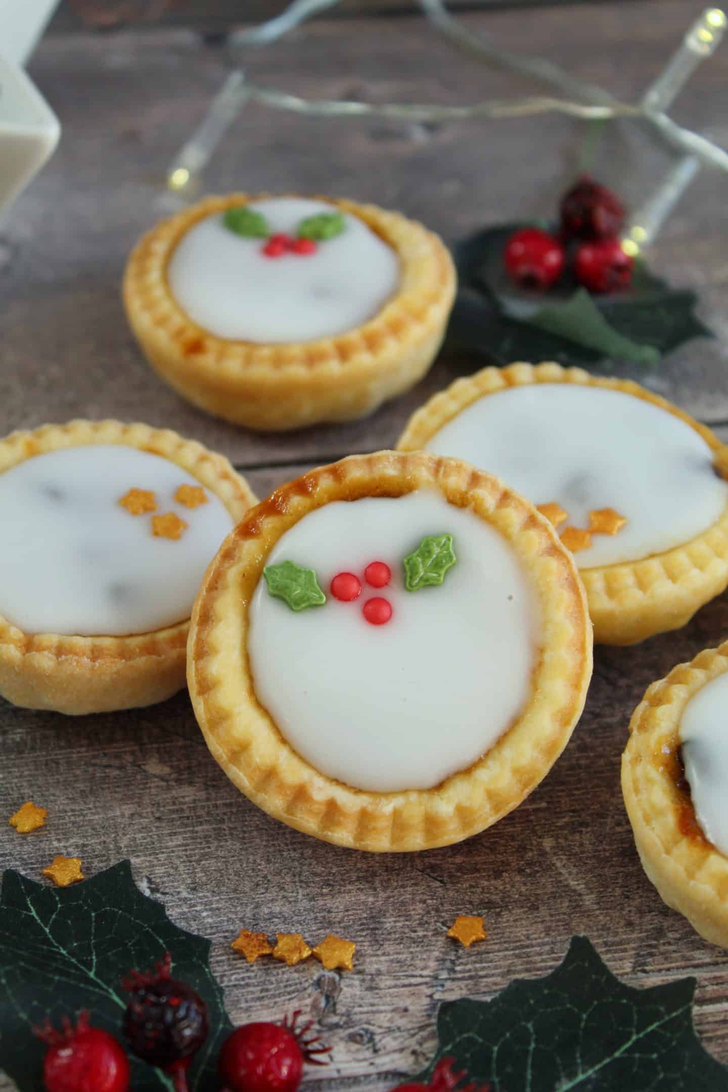 gluten free iced mince pies