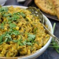 leftover turkey curry with coconut milk 3