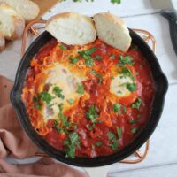 shakshuka with chorizo