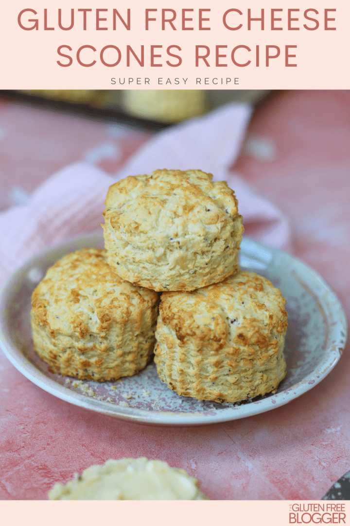 Gluten Free Cheese Scones Recipe (Dairy Free Option)