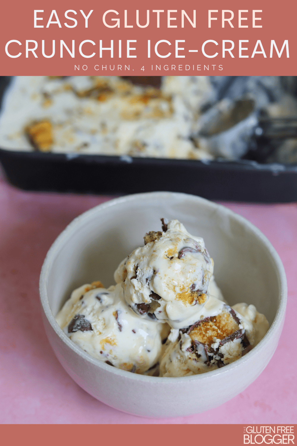 gluten free crunchie ice-cream recipe no churn