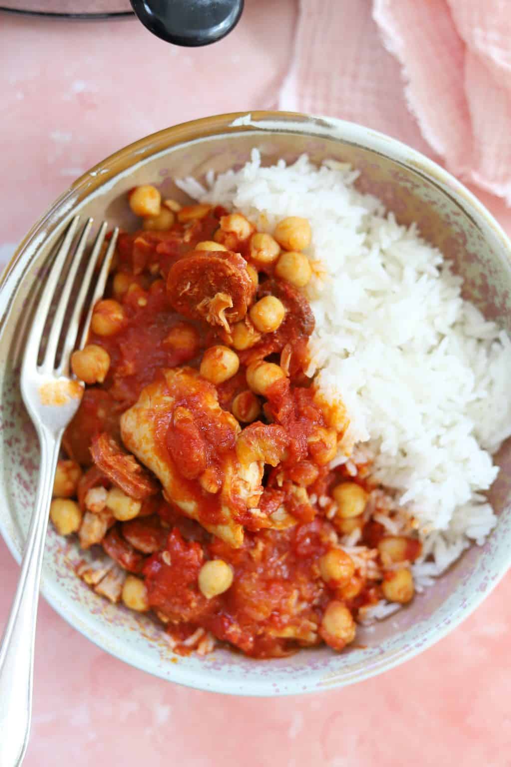 Slow Cooker Harissa Chicken Gluten Free, Dairy Free