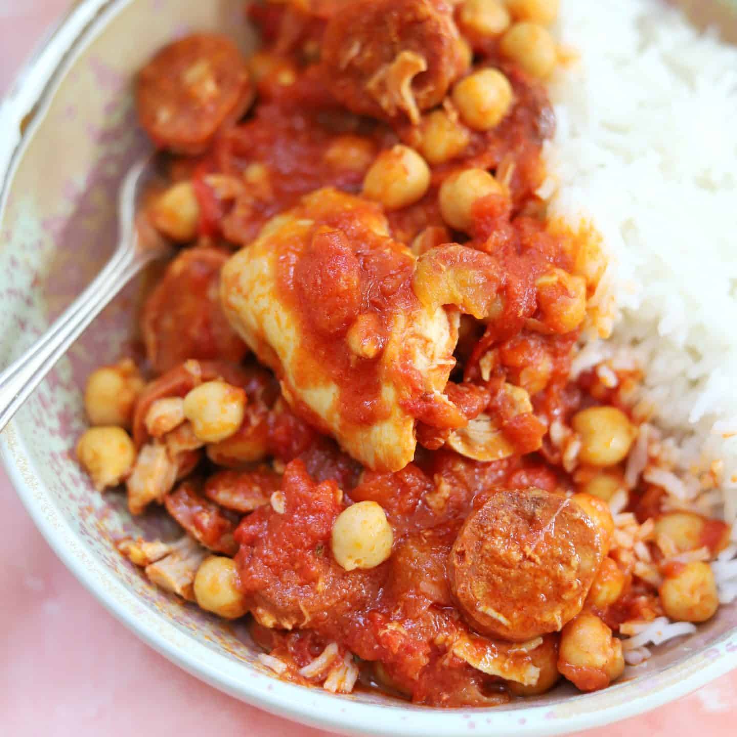 Slow Cooker Harissa Chicken Gluten Free, Dairy Free