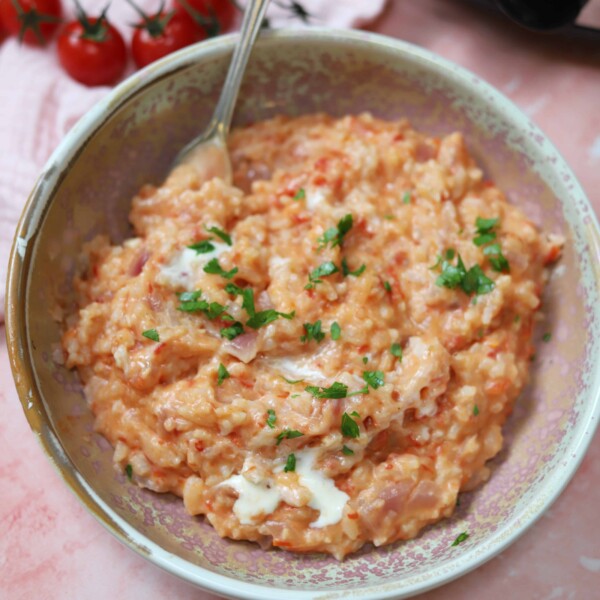 tomato and mascarpone risotto