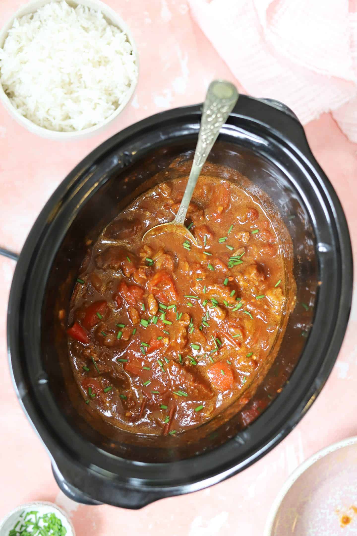 gluten free slow cooker beef goulash