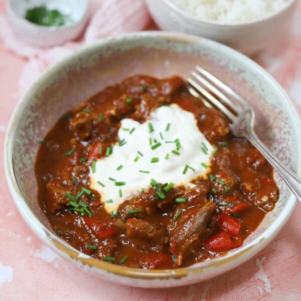 Slow Cooker Beef Goulash Gluten Free