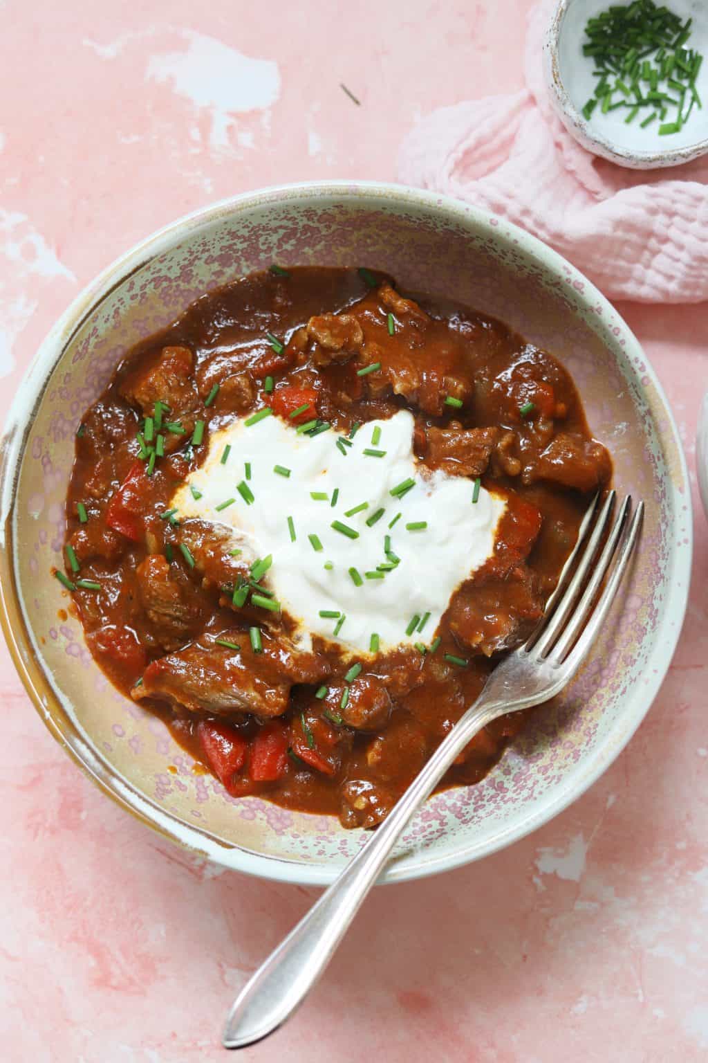Slow Cooker Beef Goulash Gluten Free, Dairy Free, Budget Meal
