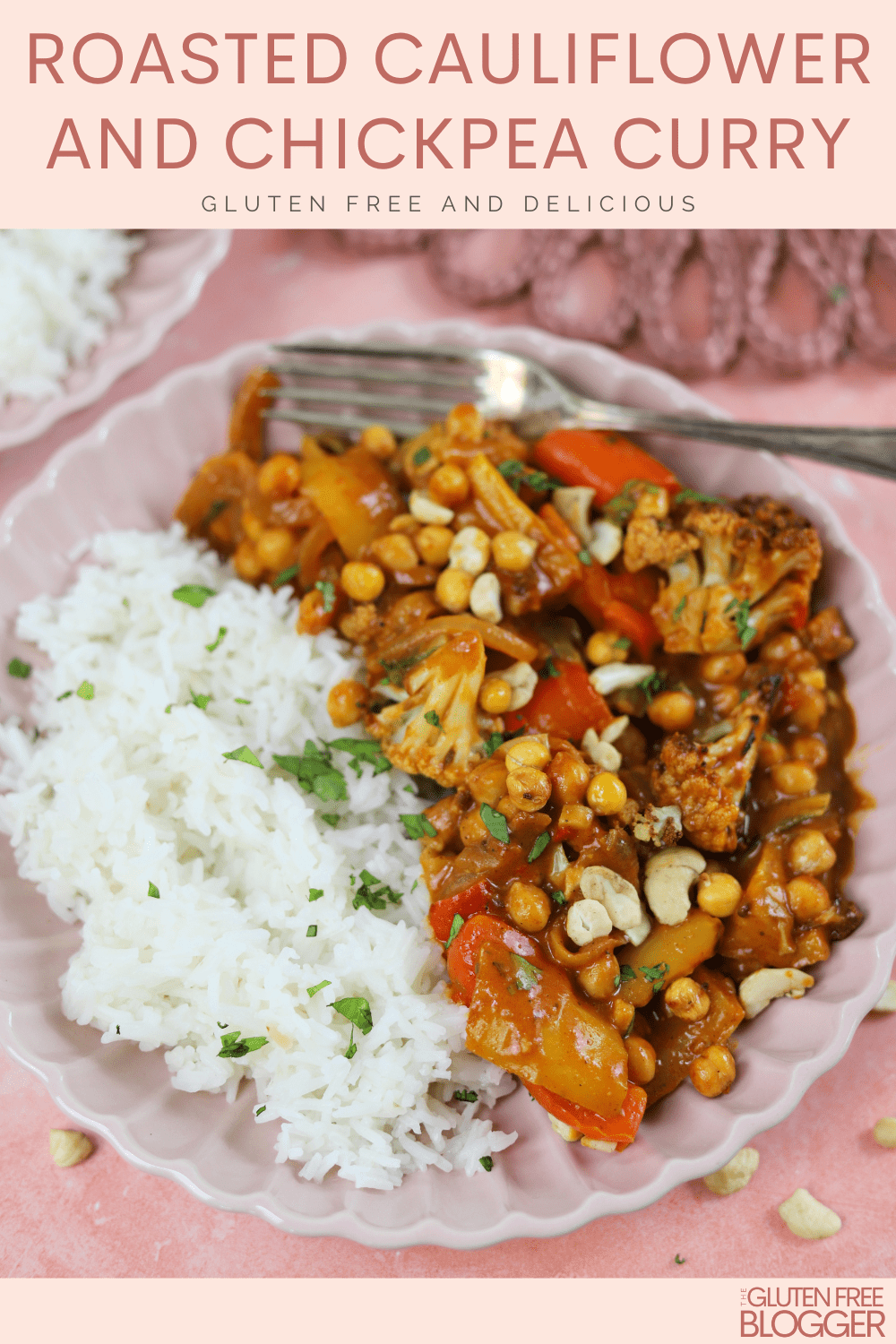 Roasted Cauliflower and Chickpea Curry
