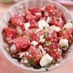 watermelon and feta salad