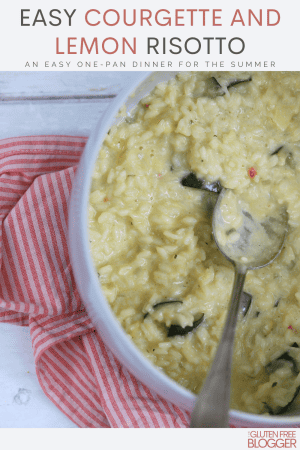 courgette and lemon risotto recipe