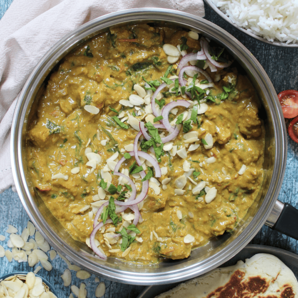 gluten free chicken curry with coconut
