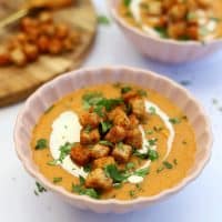 Sweet Potato Chilli and Coconut Soup