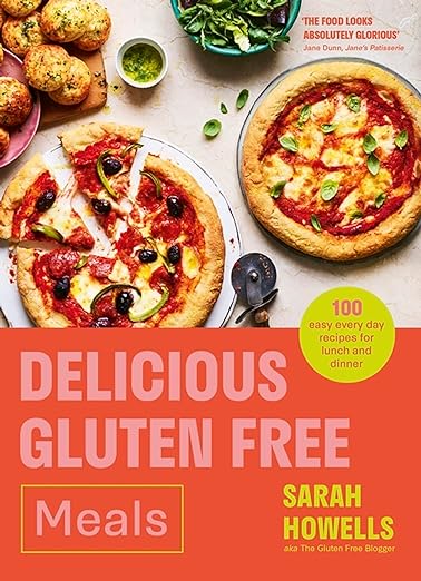 a gluten free cookbook called delicious gluten free meals by sarah howells