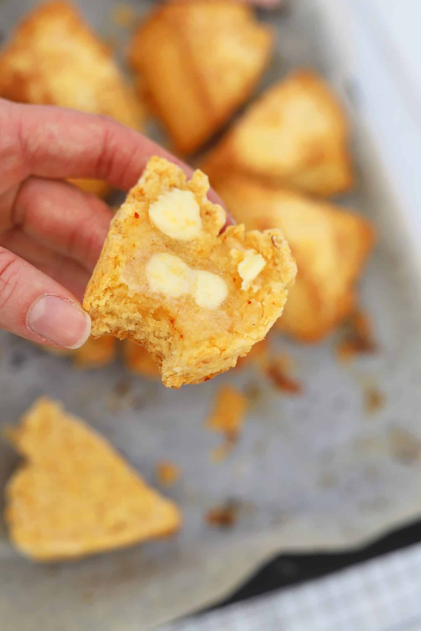 gluten free chilli cheese scones