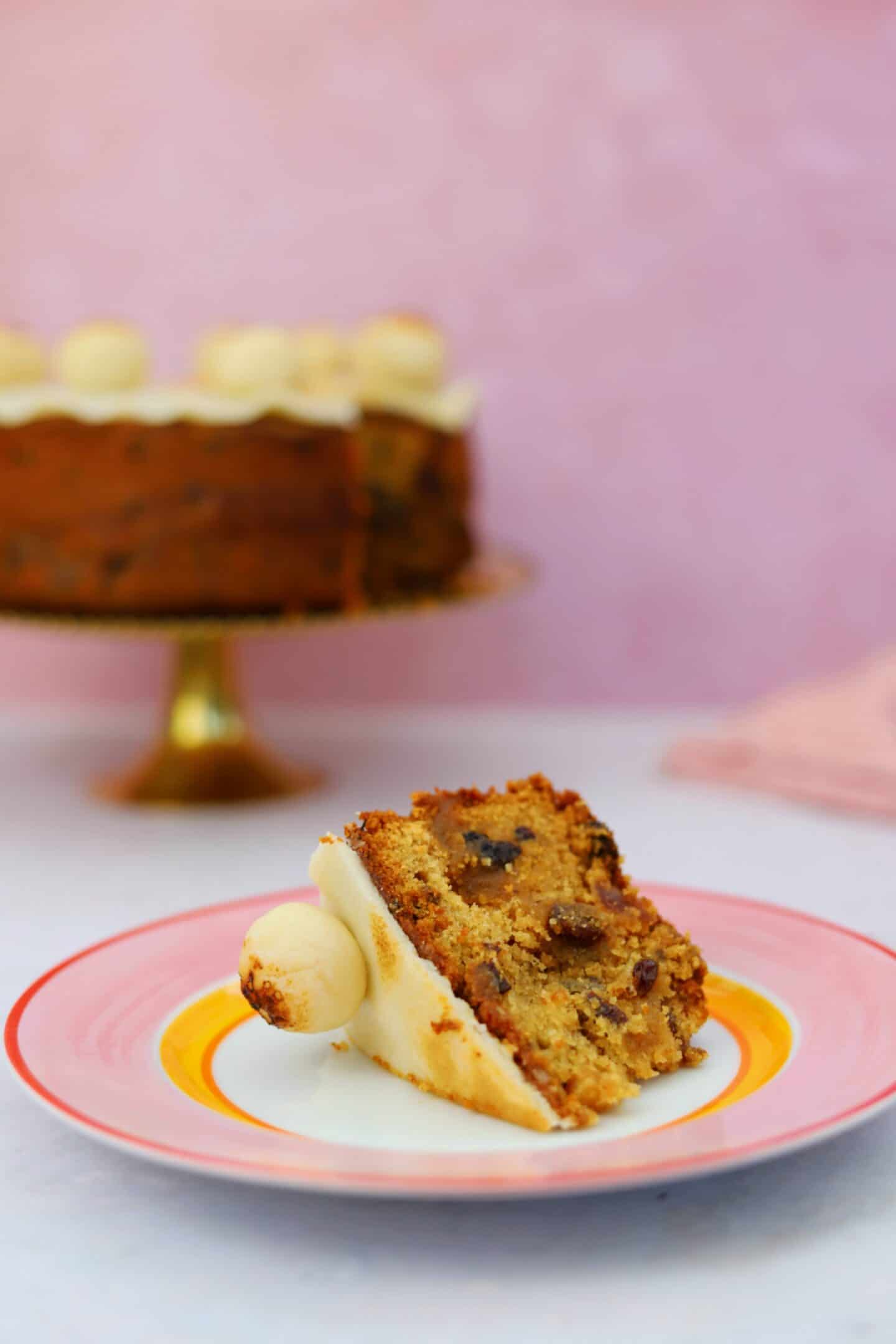 gluten free simnel cake - easy easter recipe 
