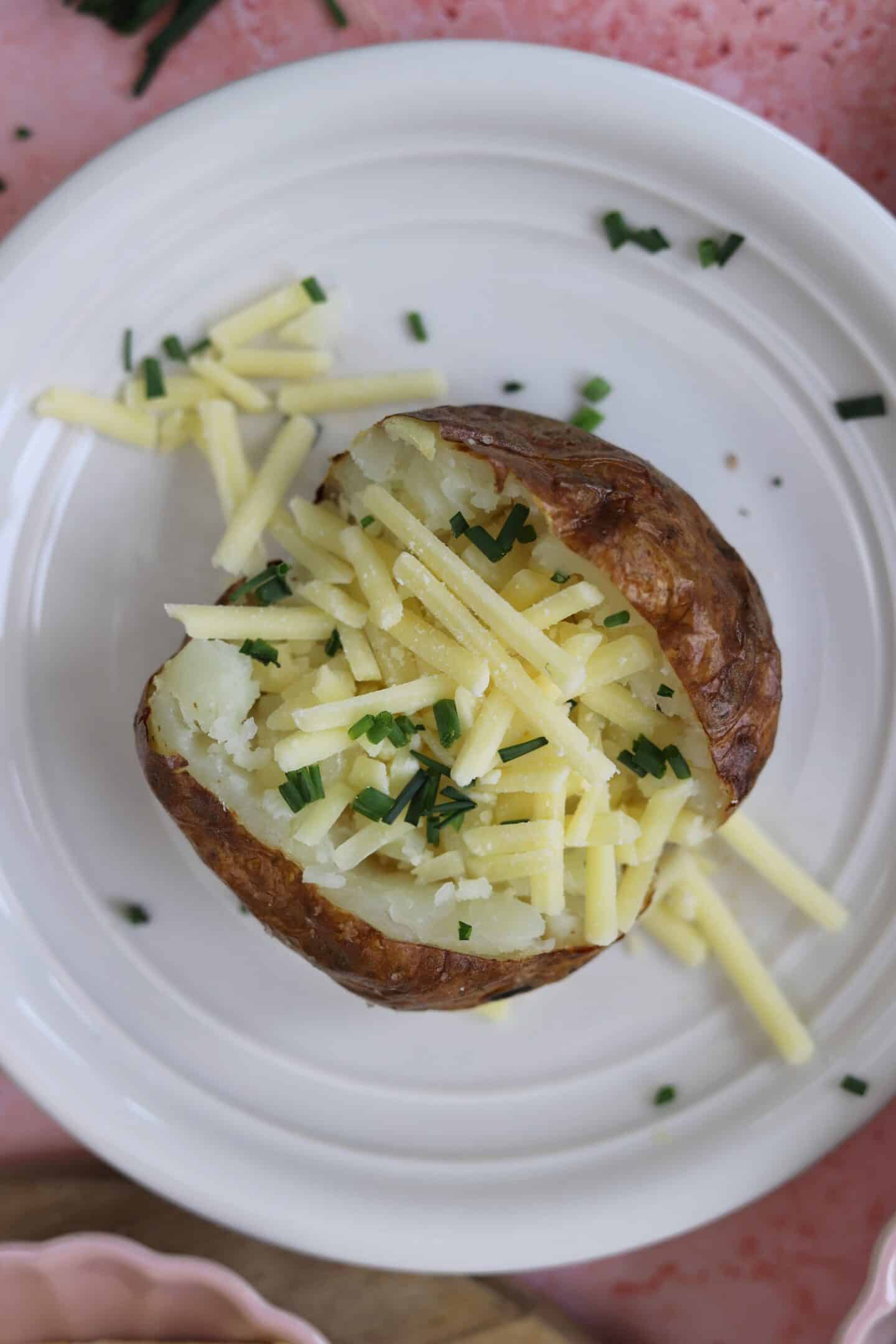 air fryer jacket potatoes recipe with microwave