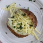 air fryer jacket potatoes recipe with microwave