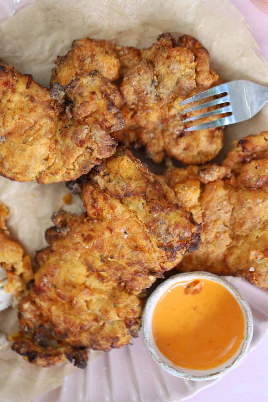Air Fryer Buttermilk Fried Chicken (Gluten Free)