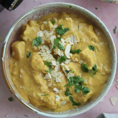 Slow Cooker Chickpea and Potato Curry {Gluten Free, Vegan}