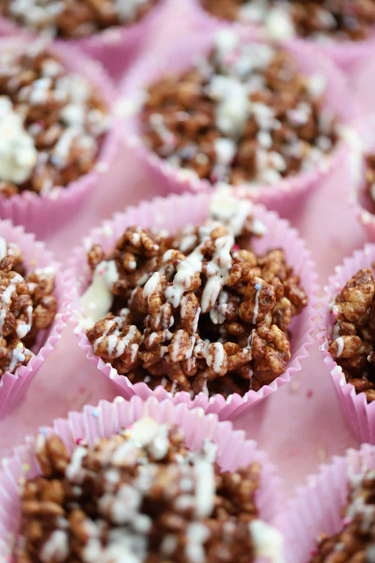 Chocolate Rice Crispy Cakes Gluten Free 
