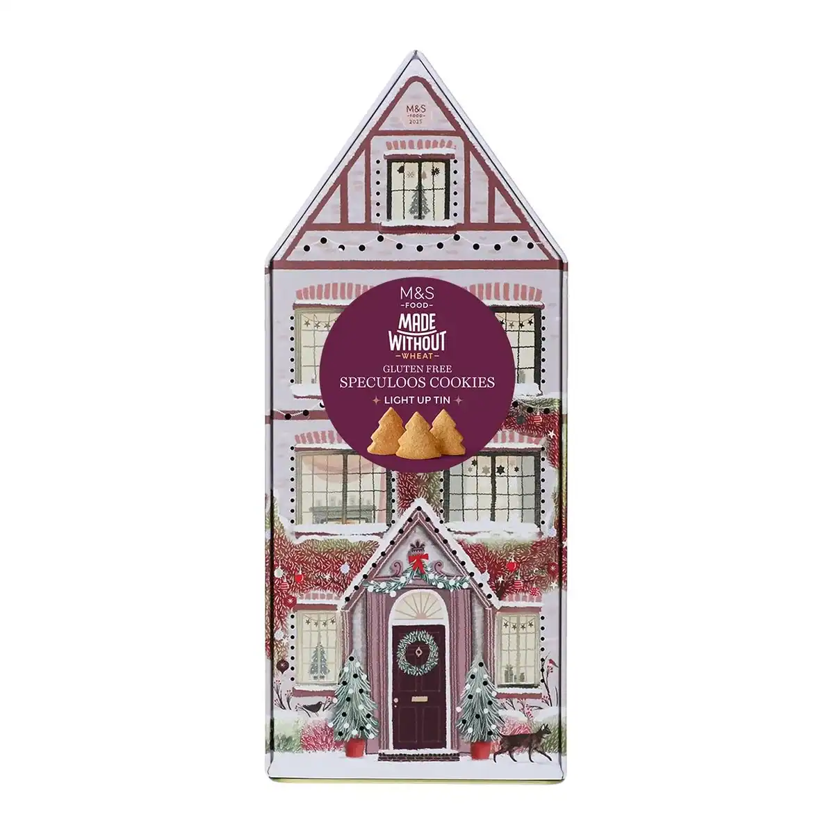 M&S Gluten Free Light Up Speculoos Cookies.