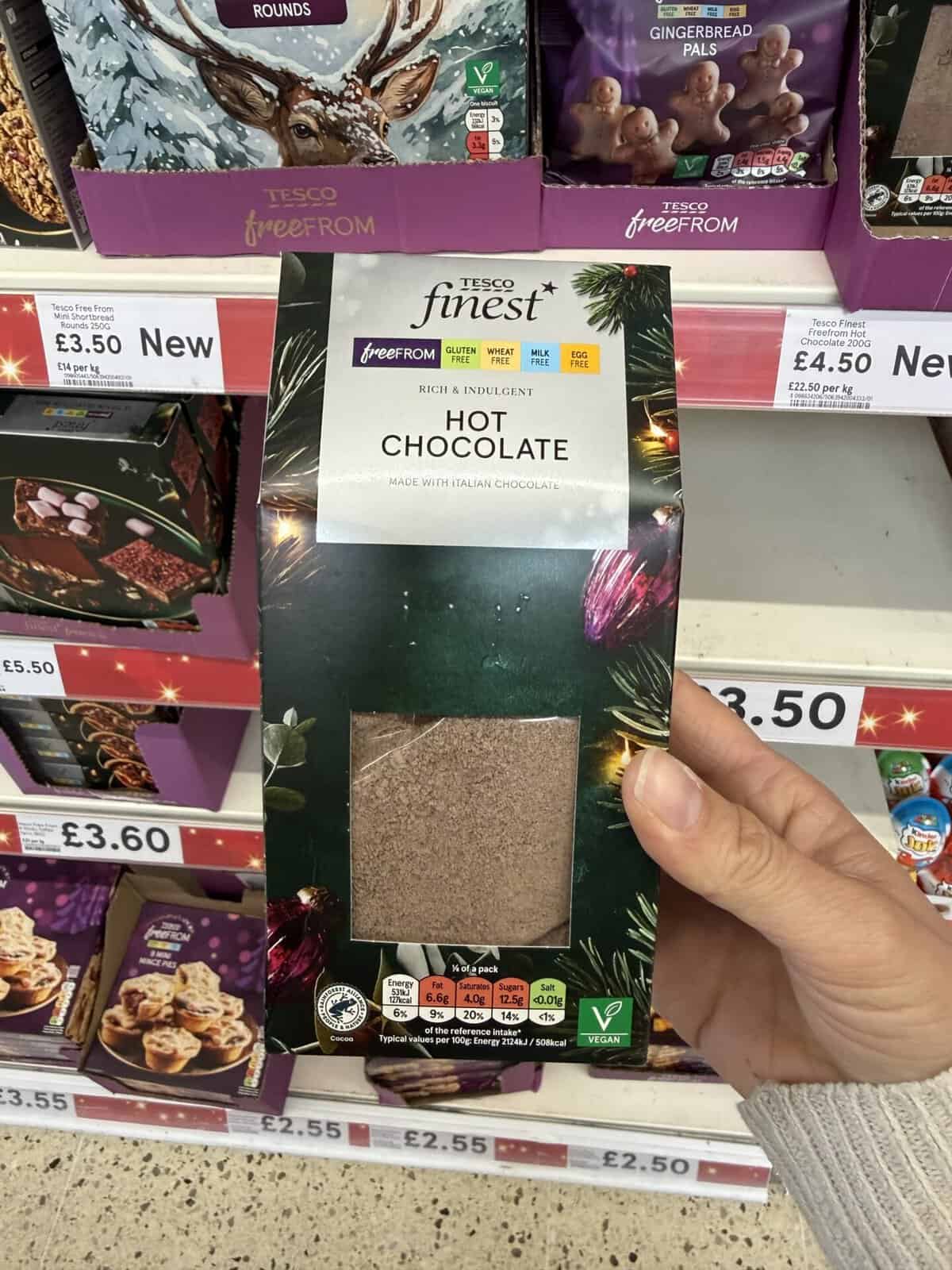 Tesco Finest Free From Hot Chocolate